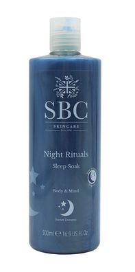 SBC Body Wash Night Rituals Sleep Soak 500ml
