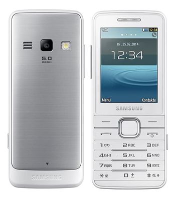 Samsung GT-S5611 White Dual Sim MP3 UKW Radio Kamera Bluetooth microSD Tasten ...