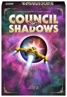 Council of Shadows Ravensburger Brettspiel Strategiespiel