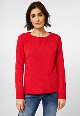CECIL - Cosy Pullover in Strong Red