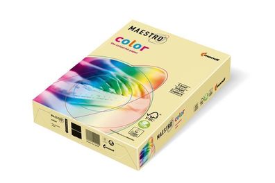 Mondi Maestro Color vanille 160g/ m² DIN-A4 - 250 Blatt BE66