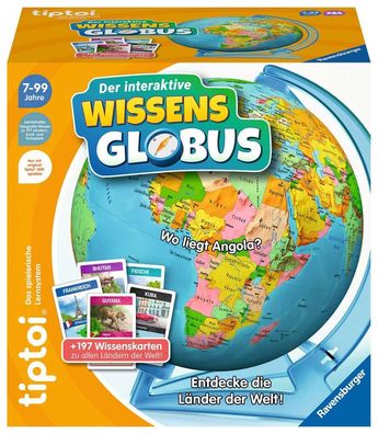 Der interaktive Wissens Globus Lernspiel Lernsystem Länder Welt Ravensburger