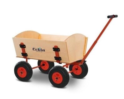 ECKLA Bollerwagen Trak Easy Trailer 70 cm pannensichere Reifen by Windsports World