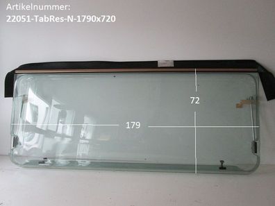 Wohnwagenfenster Tabbert-Res ca 179 x 72 (Lagerware -> Neue Ware mit Lagerspuren) ...
