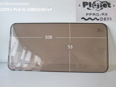 Wohnwagenfenster Planet PPRG-RX D635 ca 108 x 53 (Lagerware -> Neue Ware mit Lager...