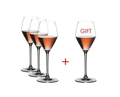 Riedel Vorteilsset 4 Gläser Extreme ROSÉ/ Champagne PAY 3 GET 4 4411/55 und Gesche...