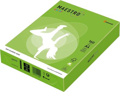 Mondi Maestro Color maigrün 160g/ m² DIN-A4 - 250 Blatt MA42