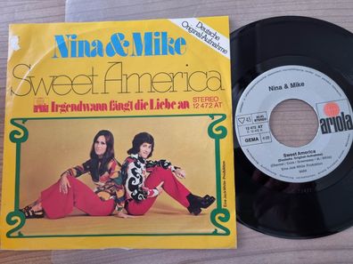 Nina & Mike - Sweet America 7'' Vinyl Germany