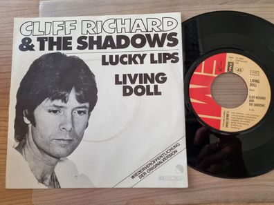 Cliff Richard - Lucky lips/ Living doll 7'' Vinyl Germany