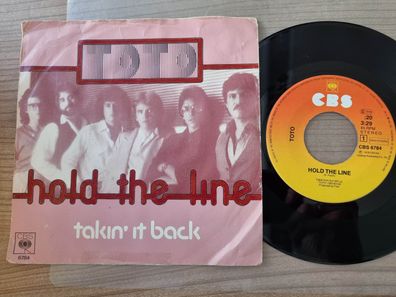 Toto - Hold the line 7'' Vinyl Germany