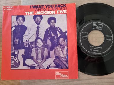 The Jackson Five/ Michael - I want you back 7'' Vinyl Germany