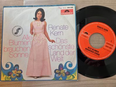 Renate Kern - Alle Blumen brauchen Sonne 7'' Vinyl Germany