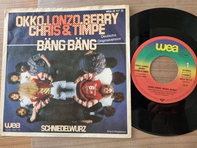 Okko, Lonzo, Berry, Chris & Timpe - Bäng Bäng 7'' Vinyl/ CV B.A. Robertson