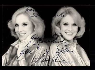 Ellen und Alice Kessler Autogrammkarte Original Signiert ## BC 194942