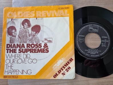 Diana Ross & the Supremes - Where did our love go/ The happening 7'' Vinyl
