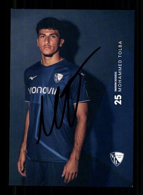 Mohammed Tolba Autogrammkarte VFL Bochum 2022-23 Original Signiert