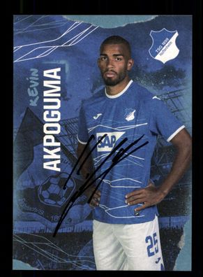Kevin Akpoguma Autogrammkarte TSG Hoffenheim 2022-23 Original Sign
