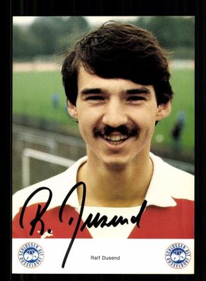 Ralf Dusend Autogrammkarte Fortuna Düsseldorf 1980-81 Original Signiert