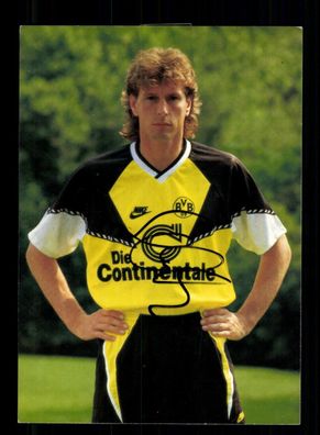 Michael Schulz Autogrammkarte Borussia Dortmund 1990-91 Original Signiert