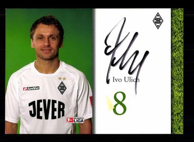 Ivo Ulich Autogrammkarte Borussia Mönchengladbach 2004-05 1. Karte Original + 2