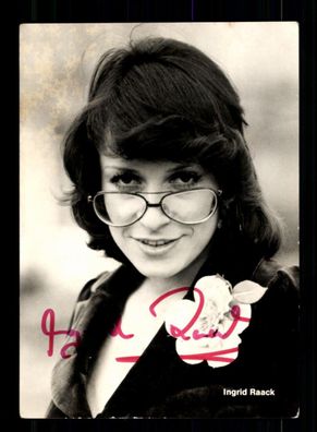 Ingrid Raack Autogrammkarte Original Signiert ## BC 192508