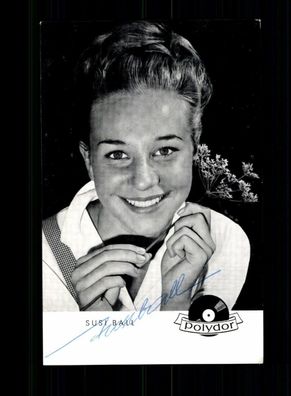 Susi Ball Autogrammkarte Original Signiert # BC 193145