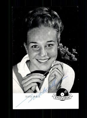 Susi Ball Autogrammkarte Original Signiert # BC 193146