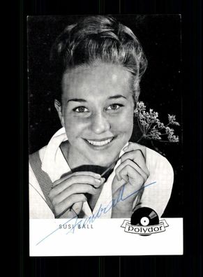 Susi Ball Autogrammkarte Original Signiert # BC 193156