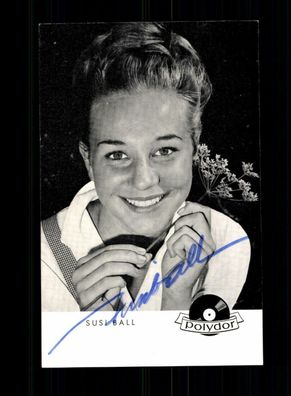 Susi Ball Autogrammkarte Original Signiert # BC 193158