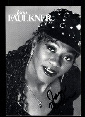 Joan Faulkner Autogrammkarte Original Signiert ## BC 193865