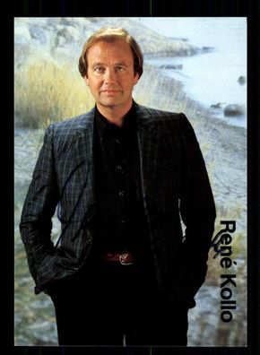 Rene Kollo Autogrammkarte Original Signiert ## BC 194017