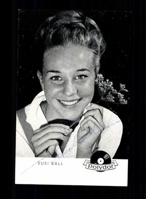 Susi Ball Autogrammkarte Original Signiert ## BC 194041