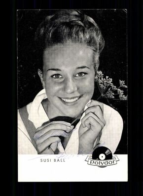 Susi Ball Autogrammkarte Original Signiert ## BC 194046