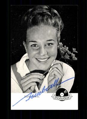 Susi Ball Autogrammkarte Original Signiert ## BC 194048