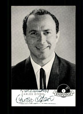 Carlos Otero Autogrammkarte Original Signiert ## BC 194084