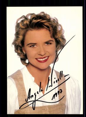 Angela Wiedl Autogrammkarte Original Signiert ## BC 194714
