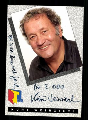 Kurt Weinzierl RTL Autogrammkarte Original Signiert #BC 192300