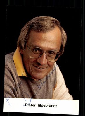 Dieter Hildebrandt Autogrammkarte Original Signiert #BC 192321