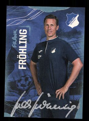 Frank Fröhling Autogrammkarte TSG Hoffenheim 2022-23 Original Sign