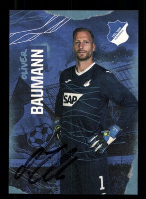 Oliver Baumann Autogrammkarte TSG Hoffenheim 2022-23 Original Sign