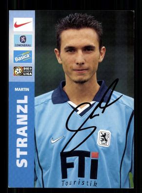 Martin Stranzl Autogrammkarte TSV 1860 München 1999-00 Original Signiert
