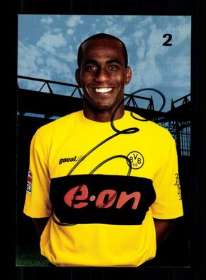 Aparecido Evanilson Autogrammkarte Borussia Dortmund 2002-03 2. Karte Orig. Sign