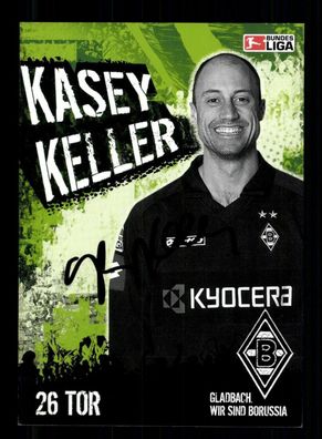 Kasey Keller Autogrammkarte Borussia Mönchengladbach 2005-06 Original Signiert