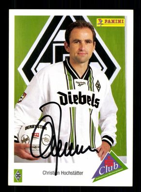 Christian Hochstätter Autogrammkarte Borussia Mönchengladbach 1996-97 Original