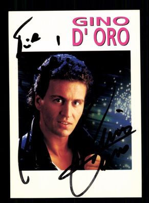 Gino DÓro Autogrammkarte Original Signiert ## BC 192564