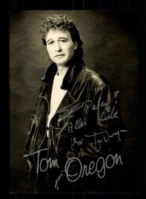 Tom Oregon Autogrammkarte Original Signiert ## BC 192880