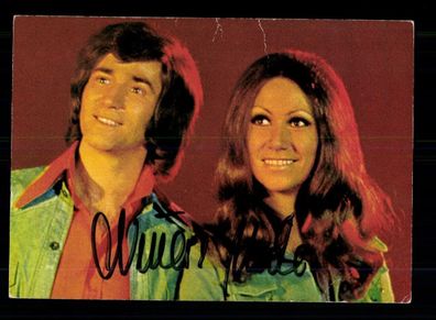 Nina und Mike Autogrammkarte Original Signiert ## BC 192977