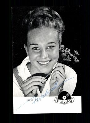 Susi Ball Autogrammkarte Original Signiert # BC 193151