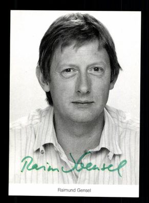 Raimund Gensel Lindenstraße Autogrammkarte Original Signiert ## BC 193288