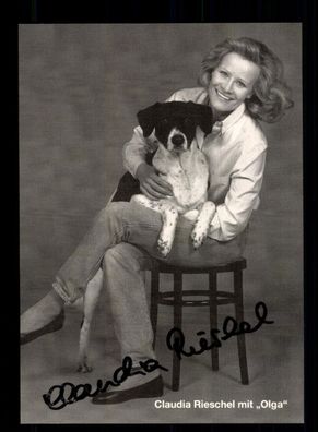 Claudia Rieschel Autogrammkarte Original Signiert # BC 193423